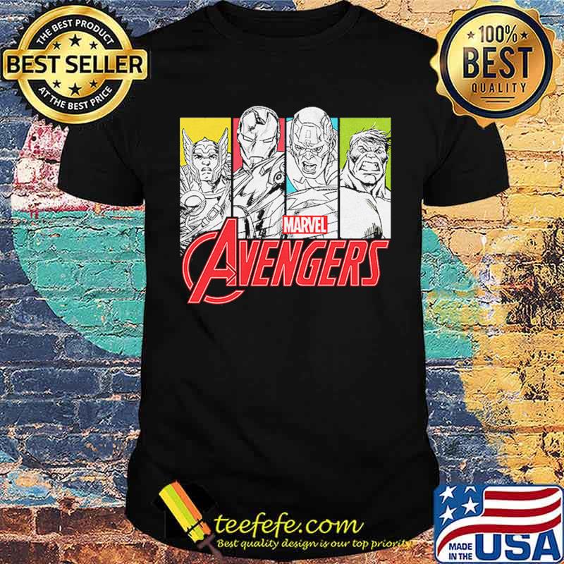 Pop Art Marvel Avengers Shirt