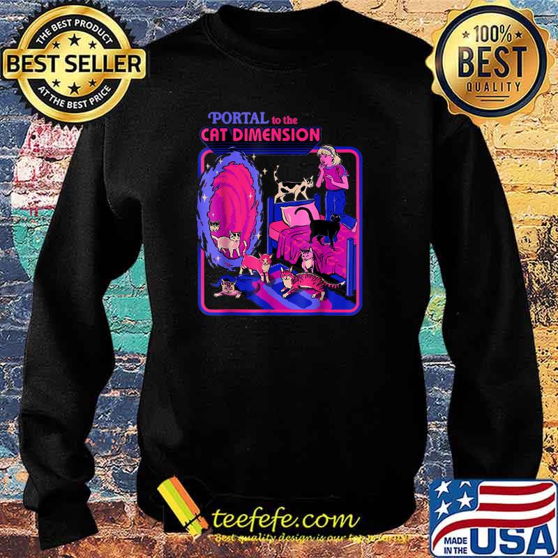 Portal To The Cat Dimension Cat Halloween T-Shirt Sweater Portal To The Cat Dimension Cat Halloween T-Shirt Sweater