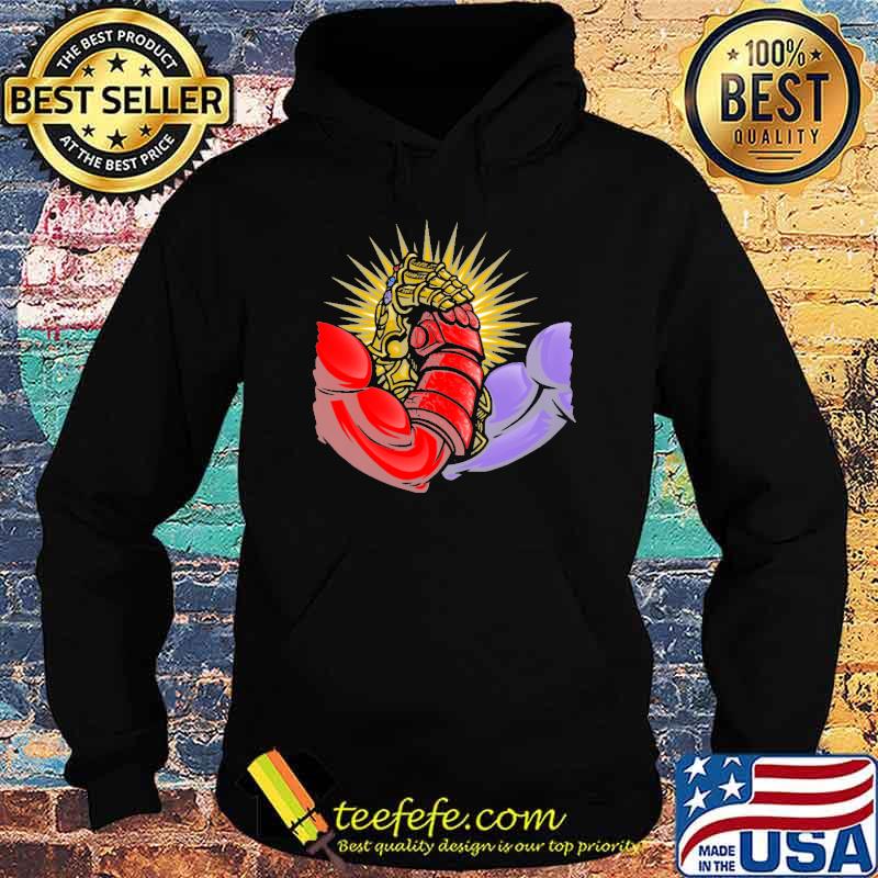 Power Buddies Thanos and Hellboy s Hoodie Power Buddies Thanos and Hellboy s Hoodie