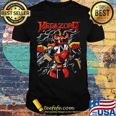 Power Rangers Megazord Morphin Destruction Shirt