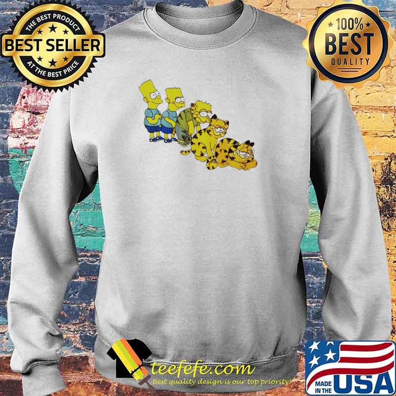 Premium bart Simpson Garfield s Sweater Premium bart Simpson Garfield s Sweater