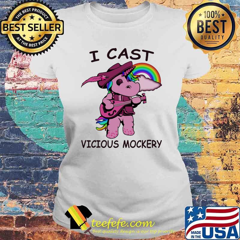 Premium i Cast Vicious Mockery Unicorn Shirt Laides tee Premium i Cast Vicious Mockery Unicorn Shirt Laides tee