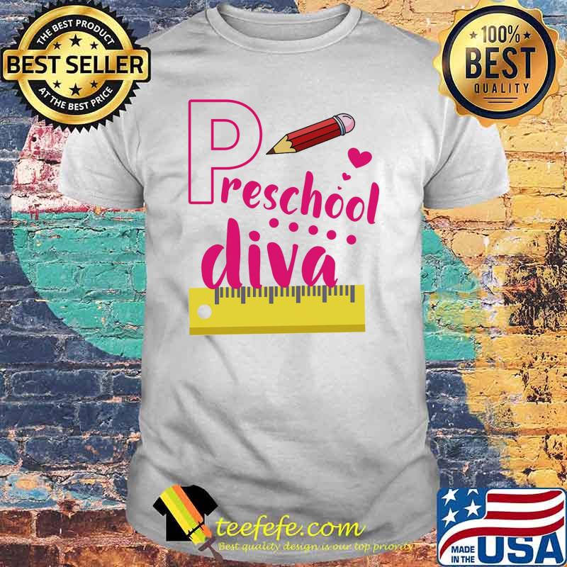 Preschool Diva Cute First Day Of School Shirt Preschool Diva Cute First Day Of School Shirt