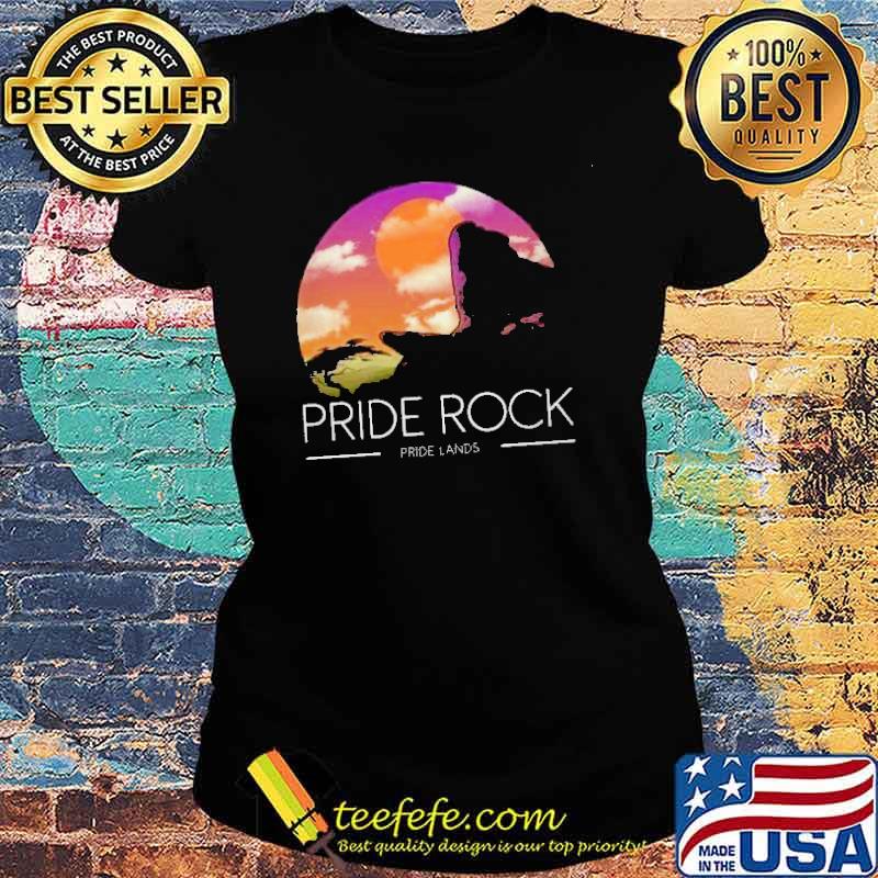 Pride Rock Pride Lands Sunset Shirt Ladies tee Pride Rock Pride Lands Sunset Shirt Ladies tee