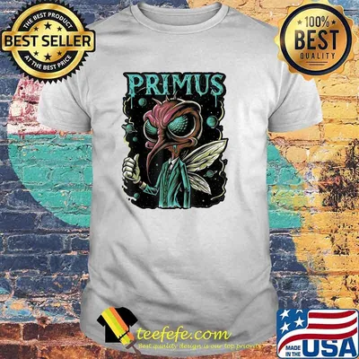 Primus 10s Men Horror Bird Halloween T-Shirt