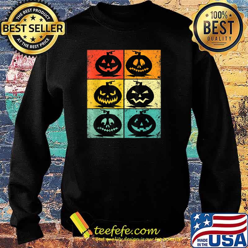 Pumpkin Jack O Lantern Vintage Halloween T-Shirt Sweater Pumpkin Jack O Lantern Vintage Halloween T-Shirt Sweater