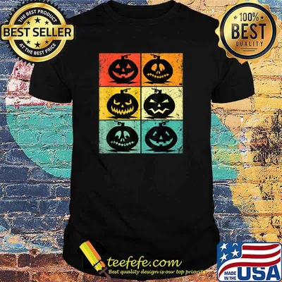 Pumpkin Jack O Lantern Vintage Halloween  T-Shirt