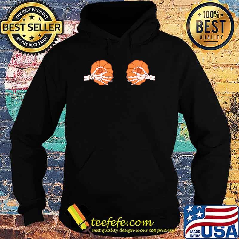 Pumpkin Skeleton Hand Shirt Hoodie Pumpkin Skeleton Hand Shirt Hoodie