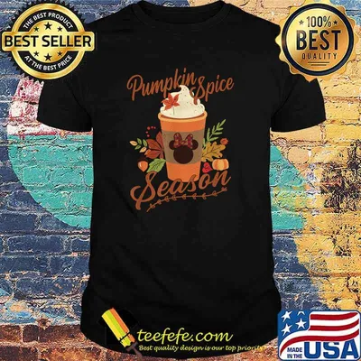 Pumpkin Spice Season Disney Mickey And Friends Fall Halloween T-Shirt