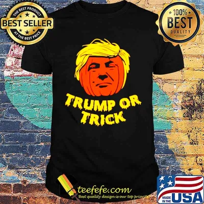 Pumpkin Trump or trick Halloween shirt