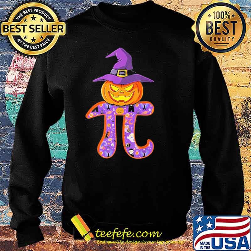 pumpkin Witch Pi Math Teacher Halloween Shirt Sweater pumpkin Witch Pi Math Teacher Halloween Shirt Sweater