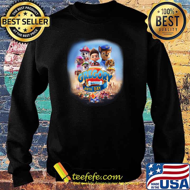 Pup Birthday Gregory T-Shirt Sweater Pup Birthday Gregory T-Shirt Sweater