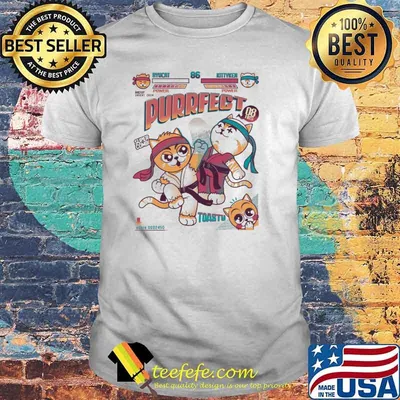 Purrfect ryucat with kittyken toasty score 2450 shirt