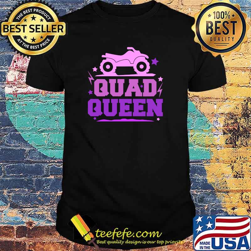 Quad Queen ATV Bike Mud Riding T-Shirt