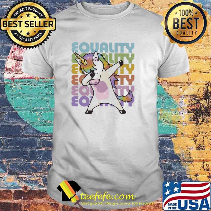 Quality LGBT Dabbing Unicorn shirt Quality LGBT Dabbing Unicorn shirt