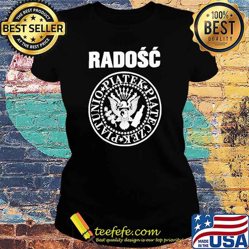 Radość Piatek Piateczek Piatunio Czarna Koszulka Męska Shirt Ladies tee Radość Piatek Piateczek Piatunio Czarna Koszulka Męska Shirt Ladies tee