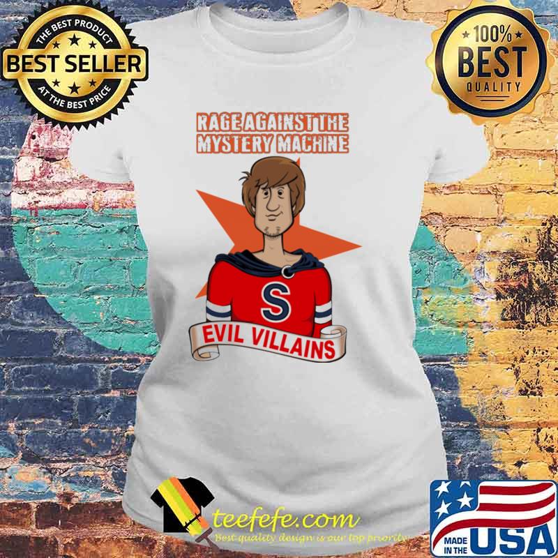 Rage against the mystery machine evil villains s Laides tee Rage against the mystery machine evil villains s Laides tee