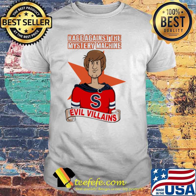 Rage against the mystery machine evil villains shirt Rage against the mystery machine evil villains shirt