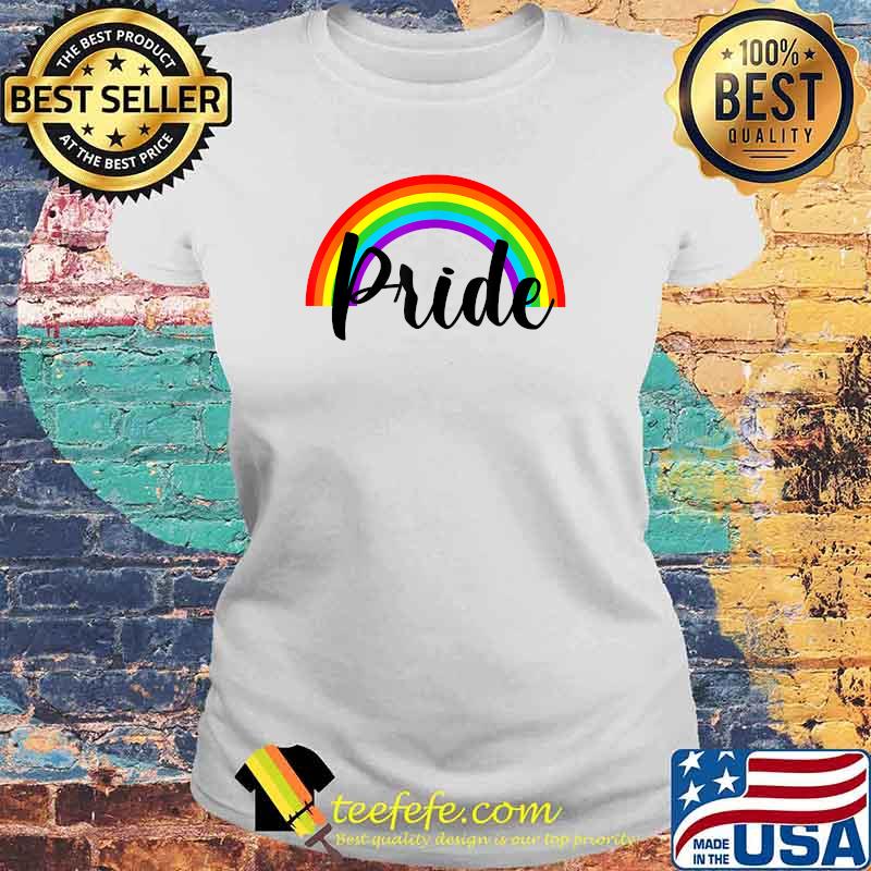 Rainbow Vintage Pride LGBTQ T-Shirt Laides tee Rainbow Vintage Pride LGBTQ T-Shirt Laides tee