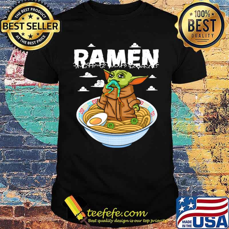 Ramen Baby Yoda Shirt