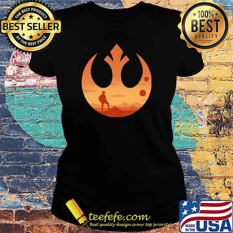 Rebel logo a new future s Ladies tee Rebel logo a new future s Ladies tee