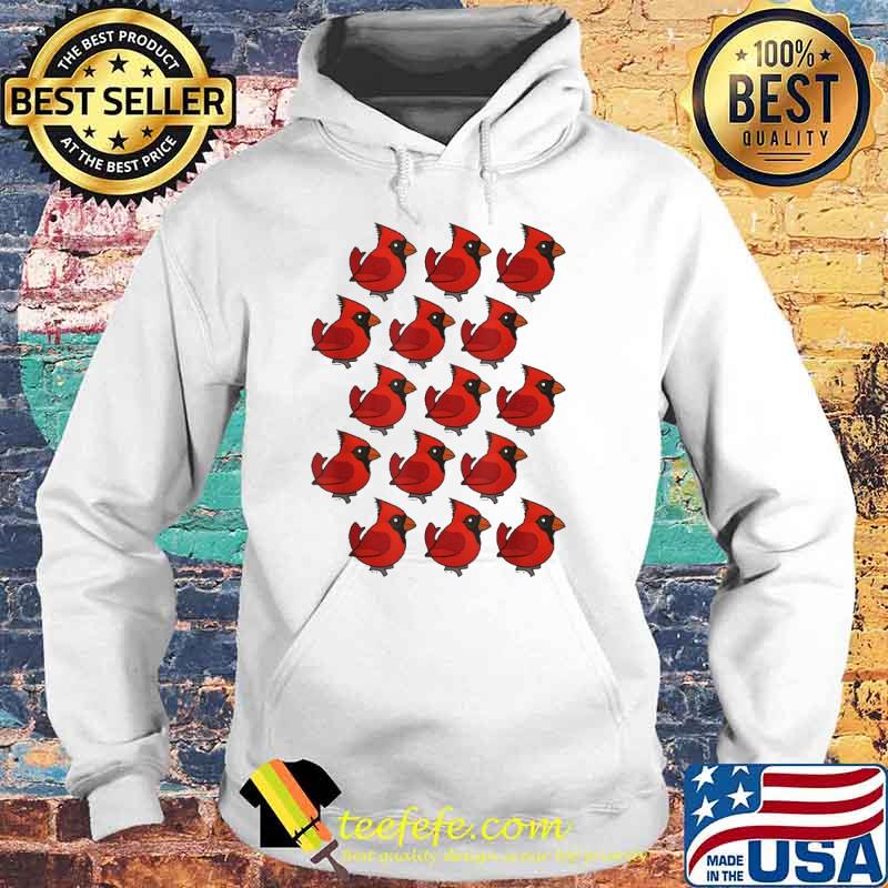 Red Northern Cardinal s Hoodie Red Northern Cardinal s Hoodie