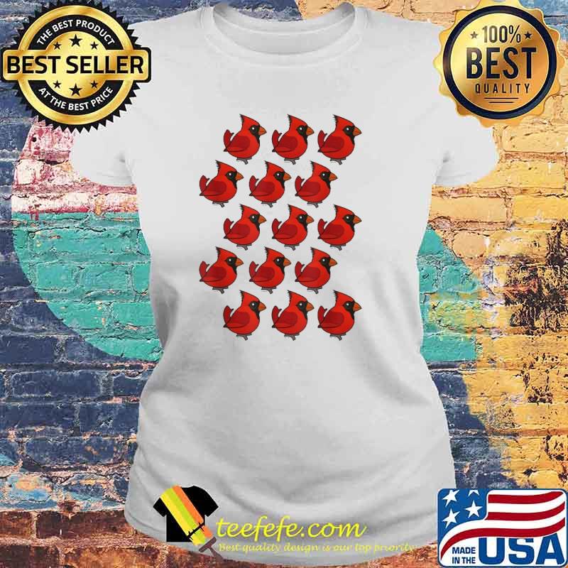 Red Northern Cardinal s Laides tee Red Northern Cardinal s Laides tee