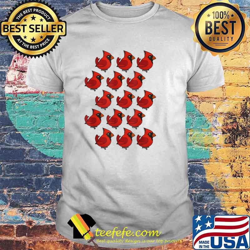 Red Northern Cardinal shirt