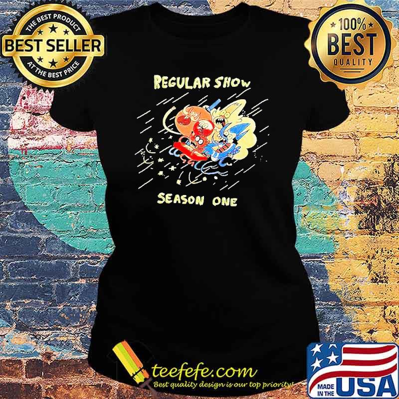 Regular Show Season One Shirt Ladies tee Regular Show Season One Shirt Ladies tee