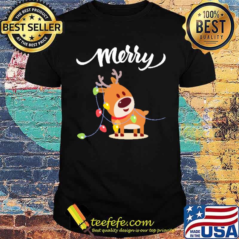 Reindeer Merry Christmas shirt
