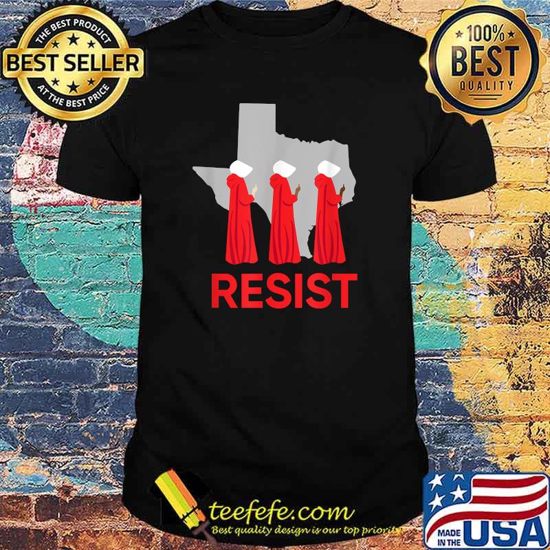 Resist Texas Abortion Law Women Of Color in Throwing Finger T-Shirt