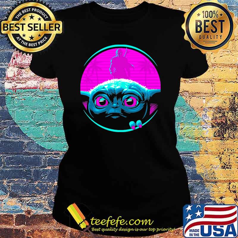 Retro Baby Yoda Shirt Ladies tee Retro Baby Yoda Shirt Ladies tee
