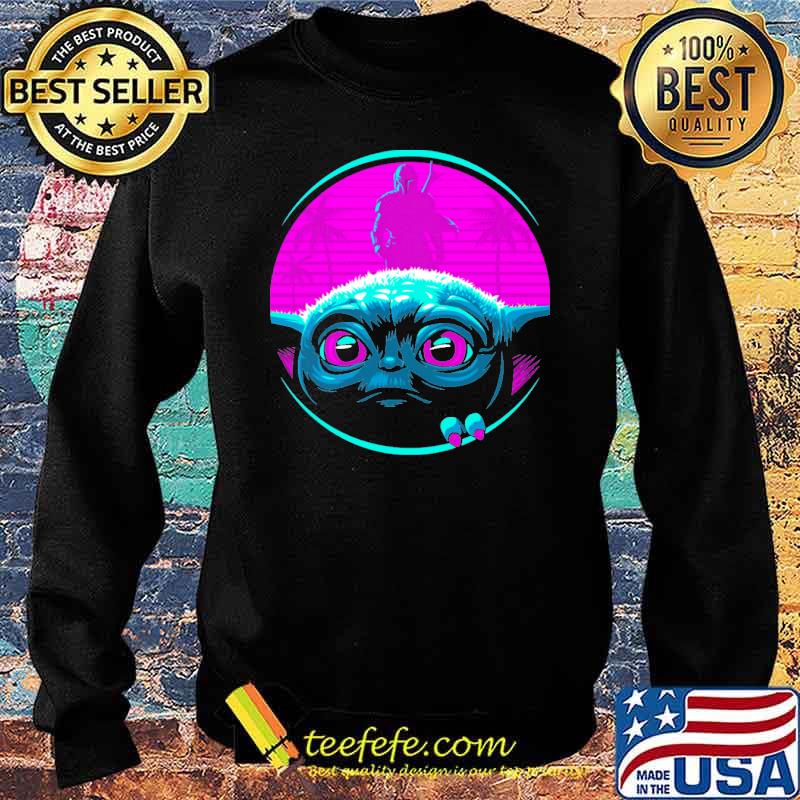 Retro Baby Yoda Shirt Sweater Retro Baby Yoda Shirt Sweater