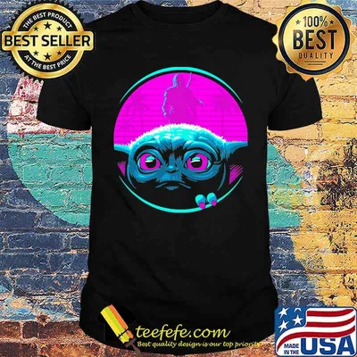 Retro Baby Yoda Shirt