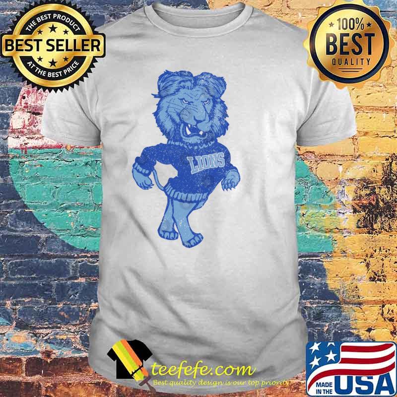 NFL Detroit Lions Mascot Personalized Baseball Jersey