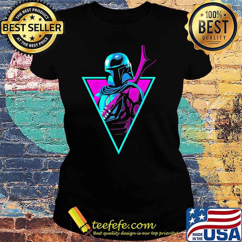 Retro Mandalorian Shirt Ladies tee Retro Mandalorian Shirt Ladies tee