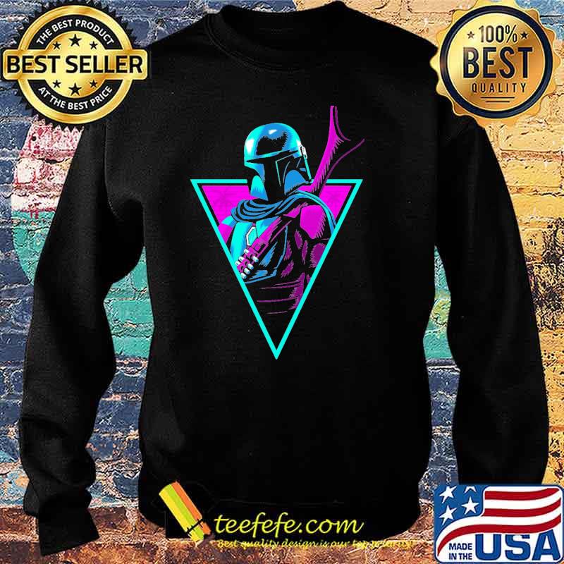 Retro Mandalorian Shirt Sweater Retro Mandalorian Shirt Sweater