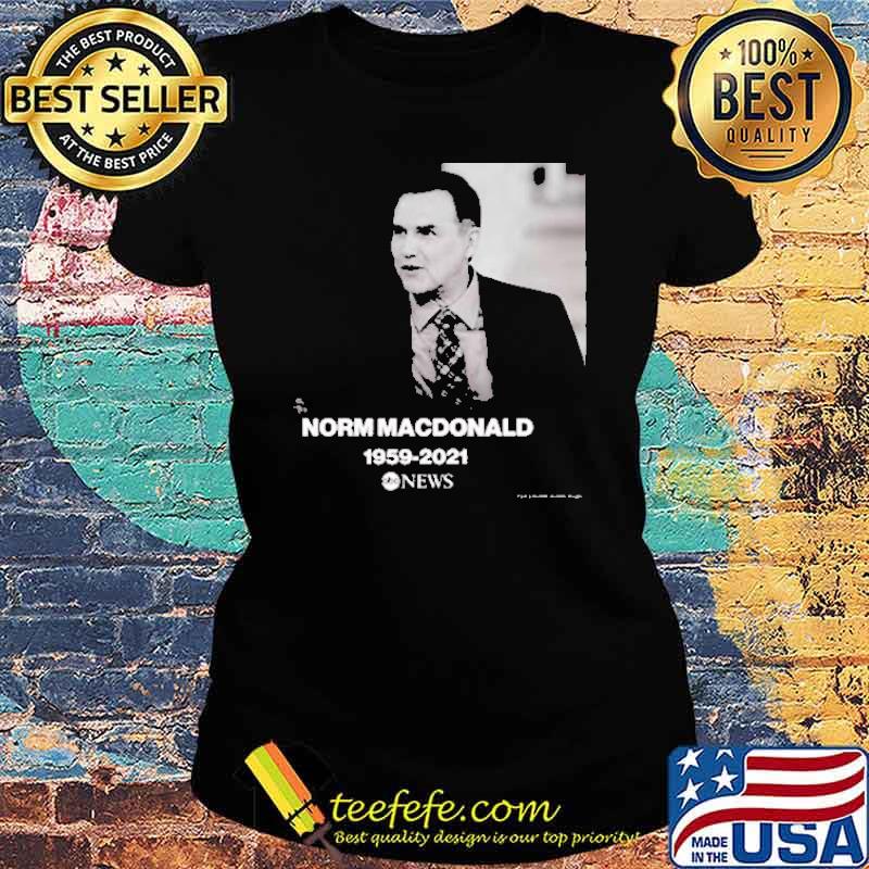 Rip Norm Macdonald 1959 2021 News Shirt Ladies tee Rip Norm Macdonald 1959 2021 News Shirt Ladies tee