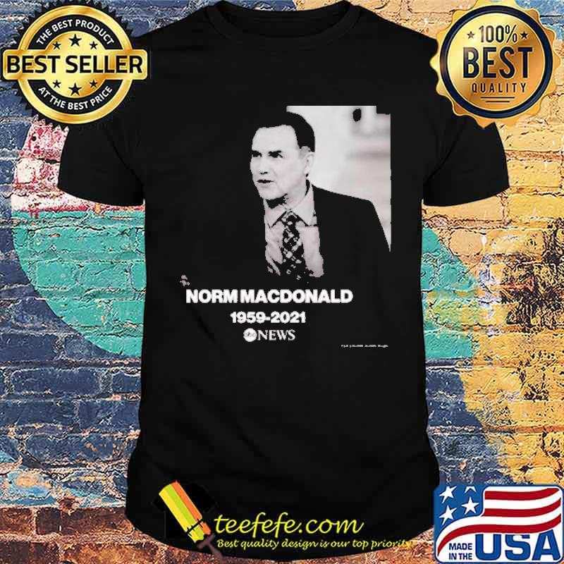 Rip Norm Macdonald 1959 2021 News Shirt