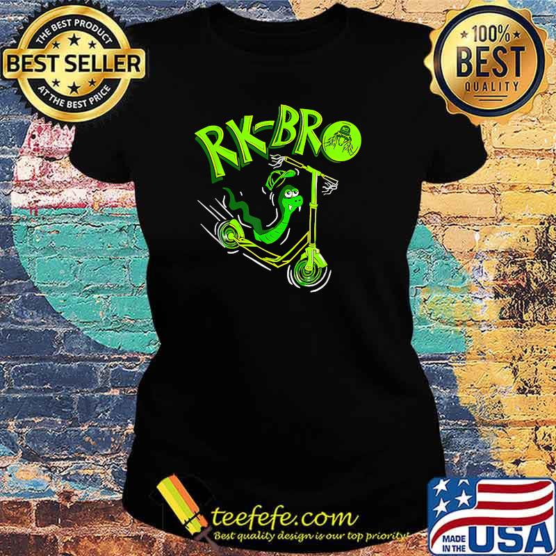 Rk-Bro snake scooter T-Shirt Ladies tee Rk-Bro snake scooter T-Shirt Ladies tee