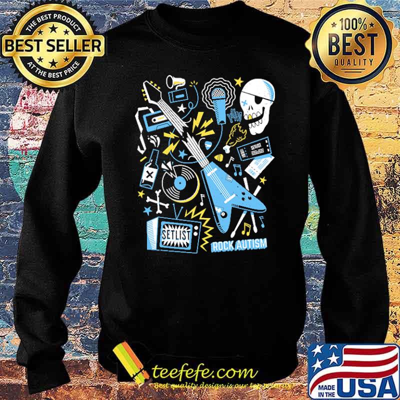 Rock Guitar Reaper Skull Electric Guitar Shirt Sweater Rock Guitar Reaper Skull Electric Guitar Shirt Sweater