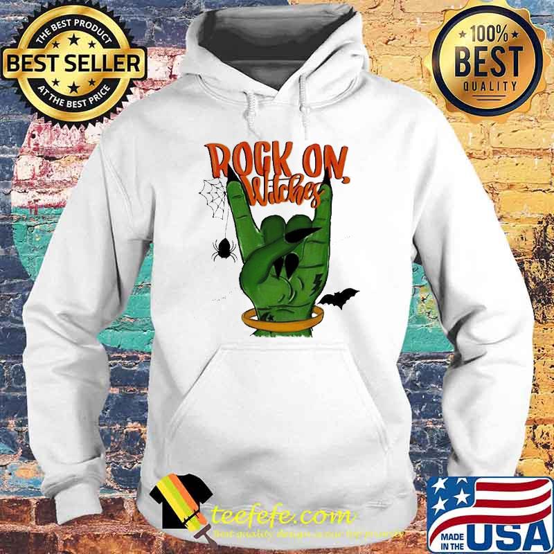 Rock on witches Halloween s Hoodie Rock on witches Halloween s Hoodie