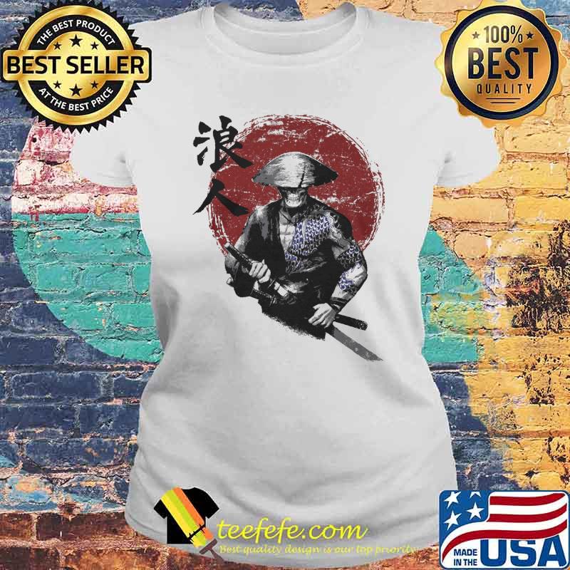 Ronin Japan Samurai blood moon s Laides tee Ronin Japan Samurai blood moon s Laides tee
