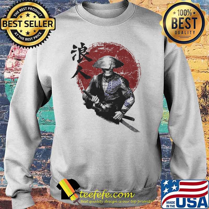 Ronin Japan Samurai blood moon s Sweater Ronin Japan Samurai blood moon s Sweater