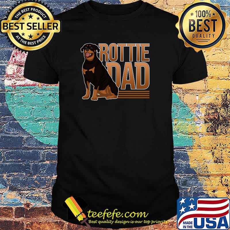 Rottie Dad Dog Owner Fathers Day Animal T-Shirt