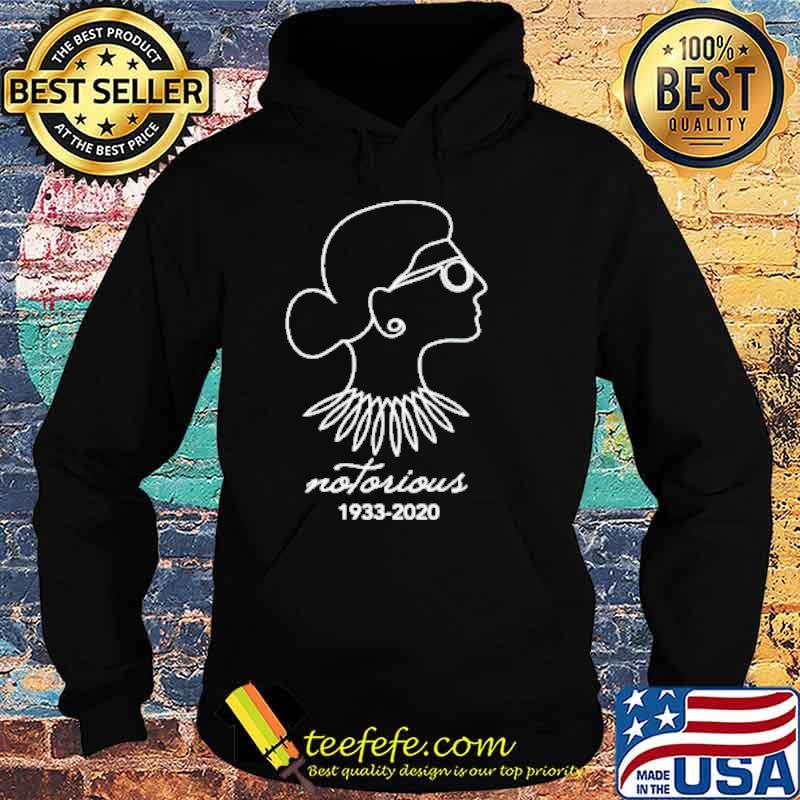 Ruth Bader Ginsburg notorious 1933 2020 Shirt Hoodie Ruth Bader Ginsburg notorious 1933 2020 Shirt Hoodie