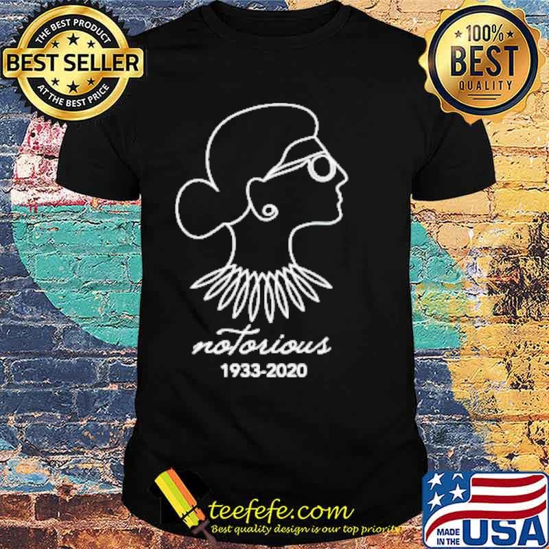 Ruth Bader Ginsburg notorious 1933 2020 Shirt