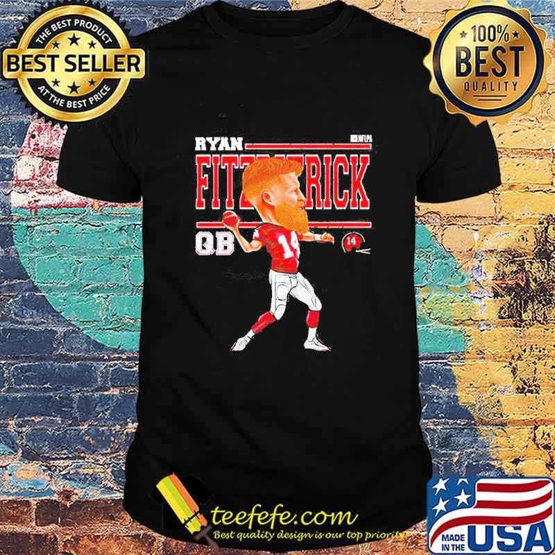 Ryan Fitzpatrick cartoon Washington Football Shirt