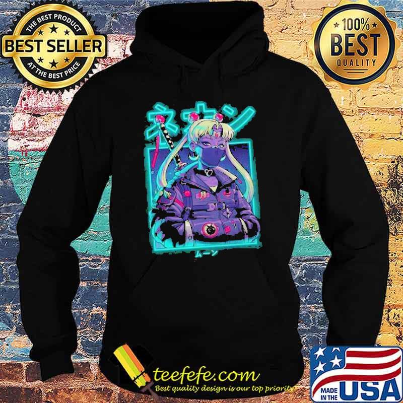 Sailor Moon Neon Shirt Hoodie Sailor Moon Neon Shirt Hoodie
