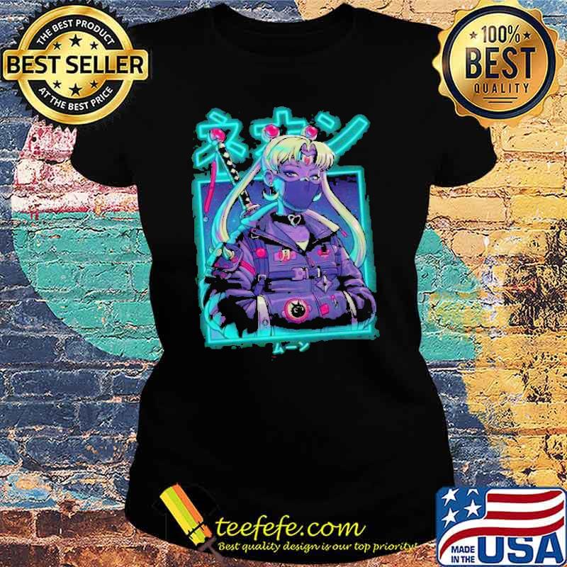 Sailor Moon Neon Shirt Ladies tee Sailor Moon Neon Shirt Ladies tee